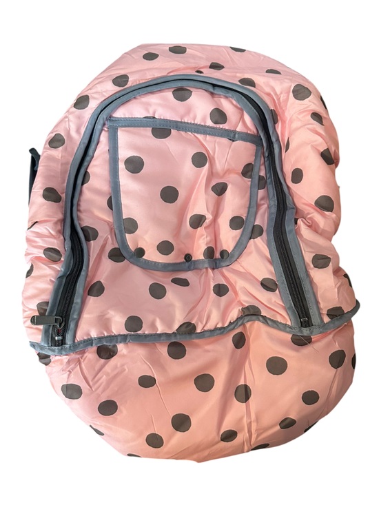 Dodo Nici Other - Dodo Nici Baby Car Seat Cover Thick Padded Pink Dots Machine Washable